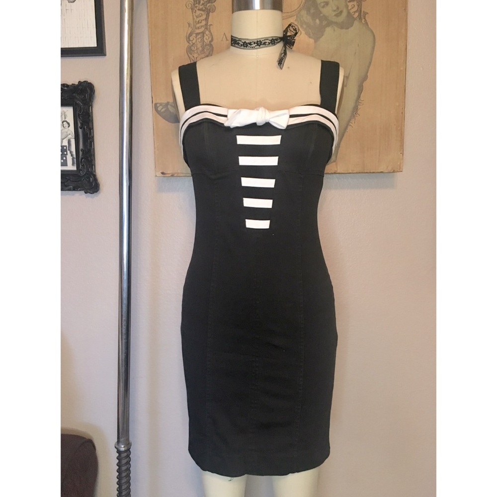 Betsey Johnson Pinup Sailor Dress